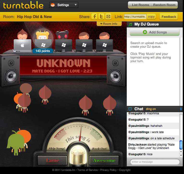 Turntable.fmがアツいようなので使ってみた