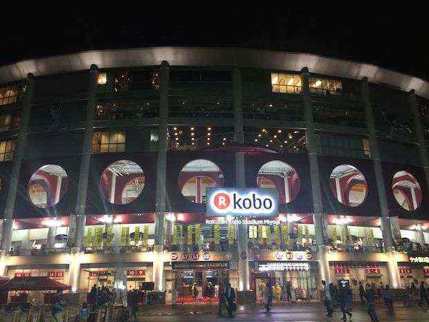 コボスタ宮城でプロ野球を観戦しました！楽天VSロッテ