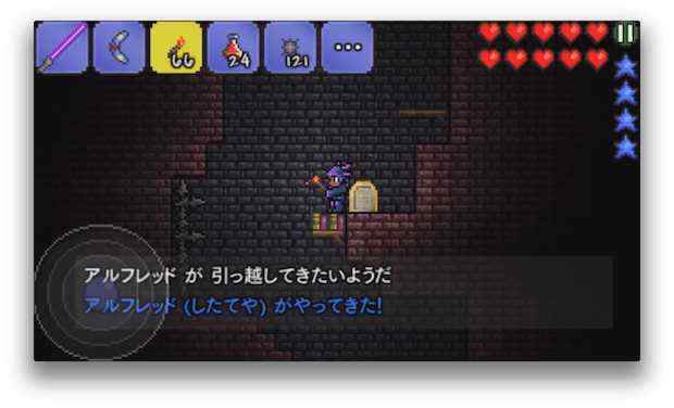 したてやが来る