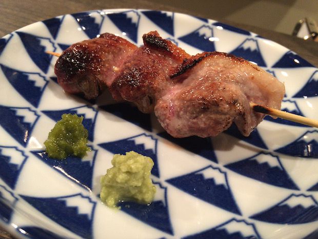 鴨ネギ串焼き
